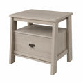 Comodino in Legno con Cassetto